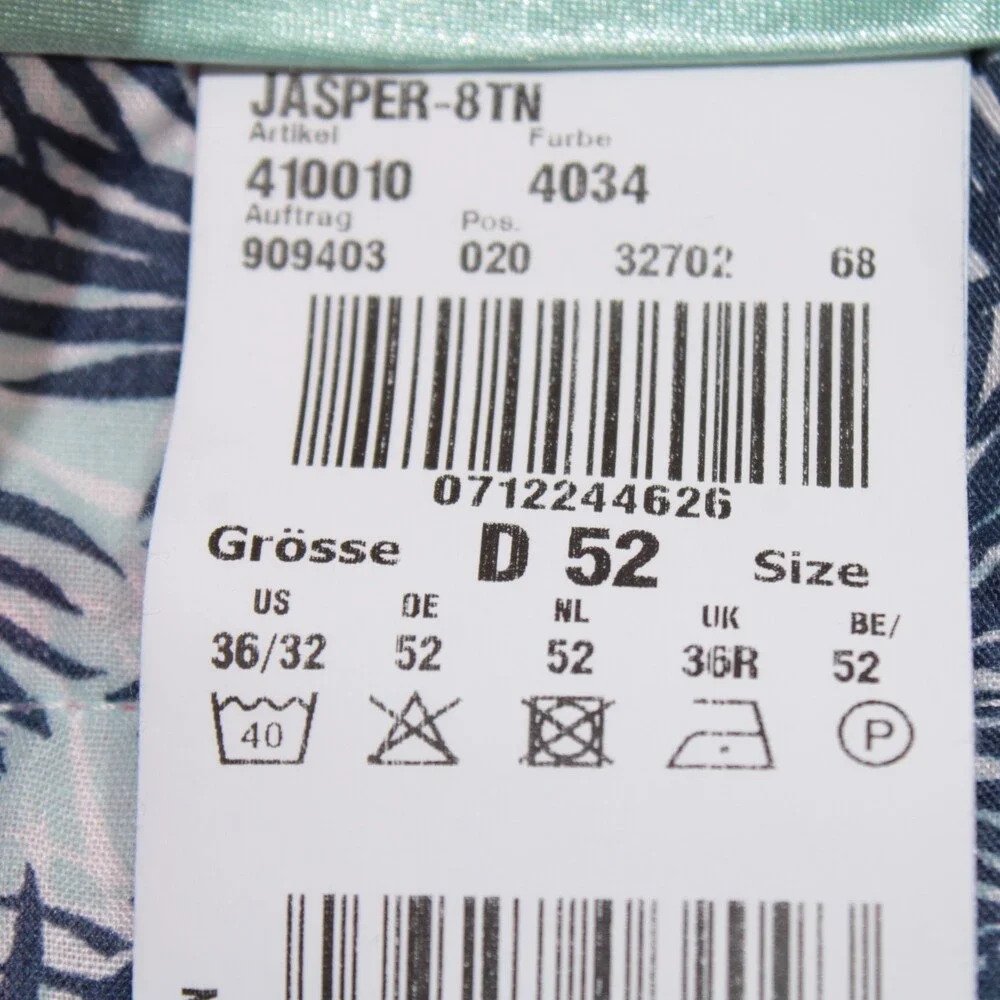 Gardeur NWT Bermuda / Casual Shorts Size 36 US Modern Fit in Pink 100% Cotton